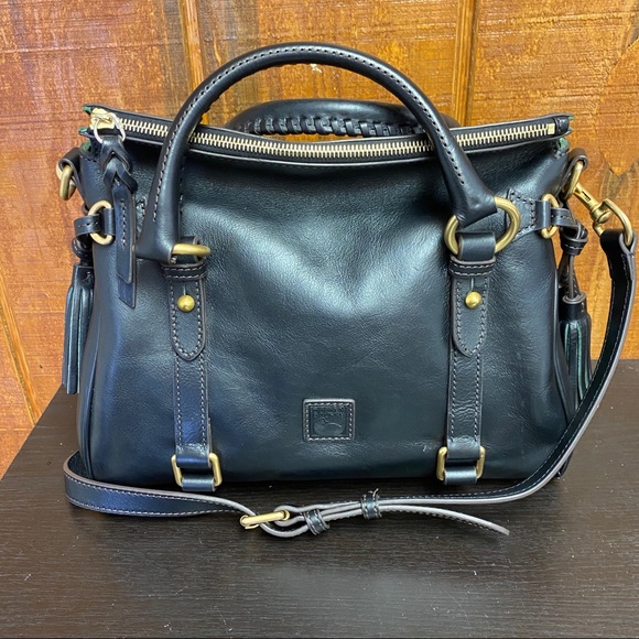 Dooney & Bourke Handbags - Dooney & Bourke Florentine Small Satchel - Black